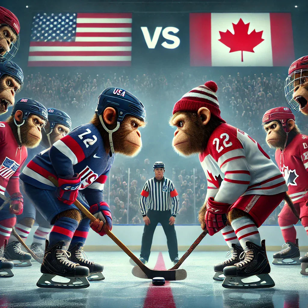 Team USA vs Team Canada Hockey