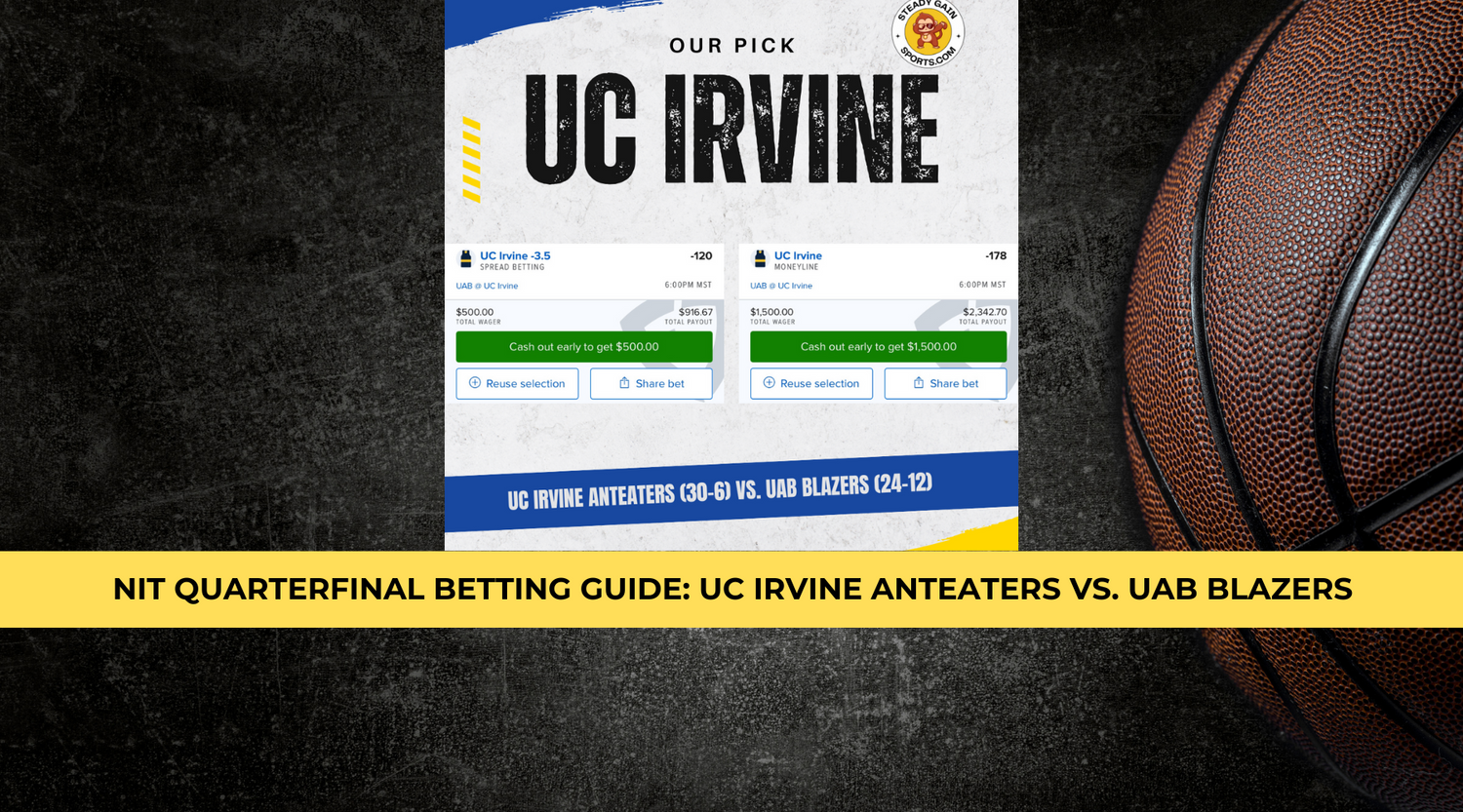 NIT Quarterfinal Betting Guide: UC Irvine Anteaters vs. UAB Blazers